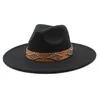 Chapéu Fedora de aba larga 9,5 cm para homens e mulheres, retrô, lã, feltro, jazz, moda, igreja, vestido de casamento, chapéu