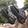 Cykelskor Utomhus Vattentät Herr MTB Cykelskor Trail Motorcykel Skor Zapatillas ciclismo Mountain Road cykel Sneakers plus size 50 HKD230706