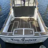 Zy 1998 Carolina Classic 28 Cockpit Pad Boat Eva Foam Faux Teak Deck Deck Floor Packing Self Reshesive Seadek Gatorstep Style Pads