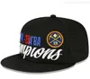 Designers Kepsar Hattar Snapback 2023 Finals Champions Nuggets Damhatt för män Lyxig amerikansk fotboll Basketall Keps Camo chapeu casquette bone gorras a3