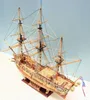 Ensemble de modèles Yuan qing HMS Royal Caroline 1749 échelle 1/50 33 ''Kits de maquettes de bateaux en bois échelle HKD230706