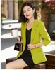 Dames pakken dameskantoor elegante blazers jassen jas lente zomer dames zakelijk werk dragen professionele vrouwelijke buitenverkleding tops kleding