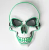 Halloween Skeleton Party LED Mask Glow Scary EL-Wire Skull Masks for Kids NewYear Night Club Masquerade Cosplay Costume C191