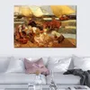 Spanish Seascape Canvas Art Oil Painting of Joaquin Sorolla Y Bastida Painting Beach at Valencia Hand Painted High Quality