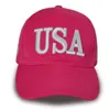 Trump Hat Baseball Caps Make America Great Again Chapeaux Donald Trump Republican Snapback USA Flag Mens Party Hats 190QH