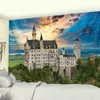 Tapestries Golden Hall Scene Home Decoration Art Tapestry Decoration Yoga Mat Room Room Bedroom Tapestry R230710