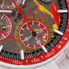 メンズを見る透明なシェル腕時計機械ムーブメントラバーストラップサファイア防水orologio di lusso sports wulistwatches