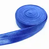 Tessuto 10/15/20/25mm Nastro elastico lucido Ripiegare la fascia elastica in spandex per cucire Lace Trim Fascia in vita Accessorio per l'abbigliamento