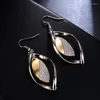 Stud Earrings Fascinating Oval-shaped For Women Long Trendy Pendants Boho Elegant Ear Studs In Dinner