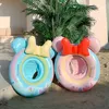 Sand Play Water Fun Cute Bowknot Baby Swim Ring Tube Asiento de natación inflable para niños Natación Circle Flotador Piscina Beach Water Play Toys 230706