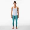 Aktiva byxor Gradient - Teal Leggings Dam Sport Legging Push Up Women Gym Damer