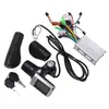 Lights 36/48v 350w Electric Scooter Brushless Motor Controller 802 Grip Lcd Display Throttle Electric Bike Conversion Kit