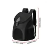Dog Car Seat Covers Pet Carrier Backpack Breathable Puppy With Anti- Wide Shoulder Strap Hiking Folding Portable Kitten