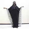 Этническая одежда Dashikiage Batwing рукав африканское кружевное платье мусульманское вечернее мама одежда вечеринка