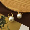 Temperament Perlenohrringe elegante Dame vergoldete Ohrringe ins Stil einfache Art und Weise Ohrringe Hochzeit Schmuck Y23183