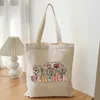 Tote Enseignez-les, aimez-les, regardez-les grandir, sac fourre-tout à motif floral, sac à bandoulière pour professeur floral, cadeaux pour enseignants de retour à l'école, sac fourre-tout Be Kind, cadeau d'appréciation des enseignants