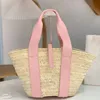 Straw Designers Beach fourre-tout été épaule luxe sacs à provisions femme Ophidia grand tricot célèbre panier pochette bucke sacs à main