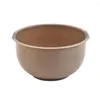 Plates 3Pcs Useful Salad Bowl Smooth Surface Organization Thickened Creative Tableware Kitchen Plate