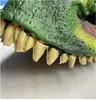 Cadılar Bayramı Çocuk Maskesi Hayalet Yüz Giyin Dinozor Tyrannosaurus Rex Hayvan Topu Ejderha Maskesi