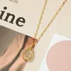 Collares colgantes elegantes tulipanes de gota de agua que no se destiñen de acero inoxidable para mujer, cadena de clavícula, regalo de cumpleaños para mujer, joyería para niñas