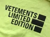 Мужские толстовки с капюшоном Vetements Limited Edition Толстовка с капюшоном для мужчин и женщин Крупногабаритные толстовки с вышивкой VTM Пуловеры T230707