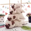 Yastık sevimli hayvan kawaii köpek bebek bebek uyku doğum günü hediye çocuk kız yumuşak yatıştırma pug doldurdu 55cm