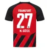 23 24 Eintracht Frankfurt Camisas de futebol DFB POKAL FINAL 4 KOCH 27 M.GOTZE Europa kits conjuntos LAMMERS KOSTIC Men Set Shirt BORRE HAUGE 2023 2024 camisa de futebol