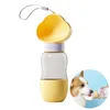 2 in 1 Dog Water Bottle Leak Proof Portable Puppy Water Dispenser Food Container Drinking Feeder Pets Outdoor Walking Hiking Travel W0060