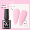 Vernis à Ongles UR SUCRE 7 ml Gel Vernis Gelée Rose Couleur Blanc Laiteux Semi Transparent Manucure Soak Off UV LED Coloré Vernis À Ongles Gel 230706