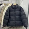 New down jacket short Korean version of the collar loose thickened couple models white duck down bread clothes men and women with the same paragraph jacket coat