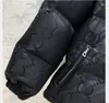 Erkekler Kış Ceketleri Lüks Logo Siyah Pamuk Ceketleri Açık Spor Tasarımcısı Marka Ceket Yüksek kaliteli ceket