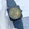 Mens Watch Fashion Watches 고품질 고급 디자이너 한정판 44mm 기계 자동 방수 시계