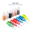 Gel de unha 10 ML Airbrush Tinta de unha Verniz de unhas Use para pistola de pulverização de aerógrafo Fazendo padrão oco Pintura a cores Estêncil Ferramentas de arte de unhas 230706