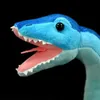 Animais de pelúcia fofos extra macios brinquedos de pelúcia plesiossauro plesiossauro dinossauro da vida real brinquedo de pelúcia presente para crianças l230707
