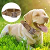 Dog Collars Collar Metal Buckle Adjustable Martingale With Nylon Heavy Duty Handle