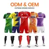 Outros Artigos Esportivos Conjuntos de Camisas de Futebol de Sublimação Personalizada Respiráveis Uniformes de Equipes de Clubes Conjunto de Futebol Uniformes de Treinamento Masculino 230706