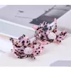 Clip-On Screw Backs Backs Örhängen Csxjd Lyx Resin Lily Flower Clip Dam Smycken Drop Delivery Smycken Dhy5M