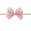 Haaraccessoires Zomer Baby Kids Hoofdband Kinderen Nylon Chiffon Strik Hoofddeksels voor kinderen