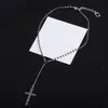 Neue stilvolle Kreuz-Anhänger-Halskette für Frauen, klassischer Schmuck, Halsketten, schwarze Kristallkette, Party, Hochzeit, Schmuck, Liebhaber-Geschenk