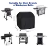 Accesorios para herramientas de barbacoa 210D Parrilla para barbacoa Cubierta para barbacoa Antipolvo Impermeable Weber Heavy Duty Charbroil Cubierta para barbacoa Cubierta para barbacoa protectora contra la lluvia al aire libre 230707