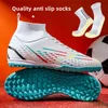 Safety Shoes ALIUPS Original Men Soccer AGTF Children Football Youth Boots Comfortable Athletic Training Cleat 230707