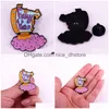 Alfinetes Broches Estrela de Fada Broche Bonito Filmes Jogos Alfinetes de Esmalte Difícil Coletar Mochila de Desenhos Animados Bolsa Chapéu Colar Lapela Emblemas Drop Delive Dhrel