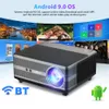 Smarta projektorer ThundeaL Full HD 1080P projektor TD98 WiFi LED 2K 4K Videofilm Smart TD98W Android-projektor PK DLP Hemmabiobio Beamer 230706