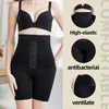 Conjunto de modeladores modeladores femininos Cueca Calcinha L XL XXL Preto Cor da pele BuLifter Cintura alta Calça corporal pós-parto