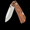 Benchmade 15060-2 Hunt Grizzly Creek Folding Knifle 3.50 "S30V Blade Gut Hook, Dymondwood 손잡이 야외 캠핑 사냥 주방 주방 도구 EDC15031 15080 칼