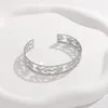 Armband 316 Roestvrij Staal Koreaanse Romantische Bladeren Elegantie Stijl Voor Vrouw Mode Bruiloft Sieraden Partij Meisje Gelukscadeau