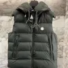 Hiver Designer Puffer Vest Mode Hommes Gilet Vers Le Bas Manteaux Chaud Designer De Luxe Sans Manches Puffer Veste Parkas Surdimensionné