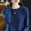 Pullovers Cashmere Sweater Women Knitted Sweaters 100% Pure Merino Wool 2022 Winter Fashion Vneck Top Autumn Warm Pullover Jumper Clothes