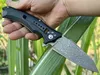 Damascus Flipper Solding Knife VG10 Damascus Steel Blade CNC G10 Łożysko kulkowe Szybki nóż składania kieszeni EDC