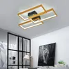 Lampadari rettangolo moderno soffitto a led per soggiorno camera da letto studio dimmerabile 110V 220V lampadario lampadari